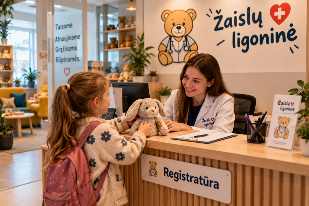Kaune atidaroma „Žaislų ligoninė“ taps praktikos vieta studentams