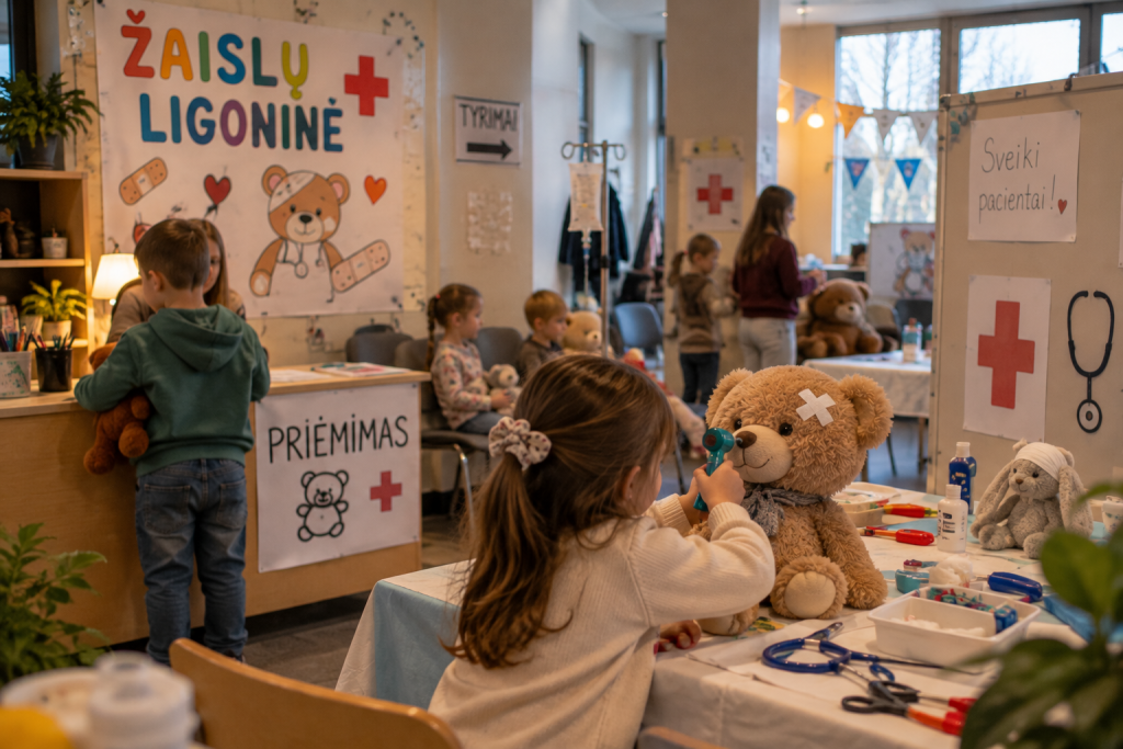 Kaune duris atvers pirmoji „Žaislų ligoninė“ – studentams ji taps praktikos laboratorija
