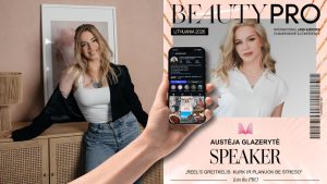 Turinio kūrėja Austėja Glazerytė, jos „Instagram“